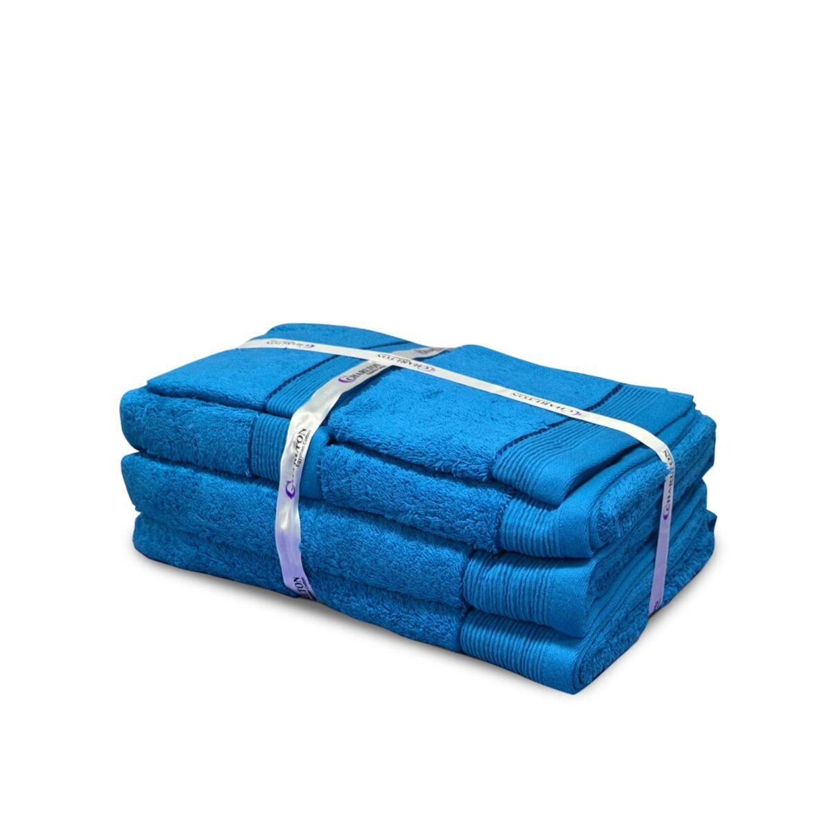 Charlton 6Pcs Towel - Cornflower - Image 4